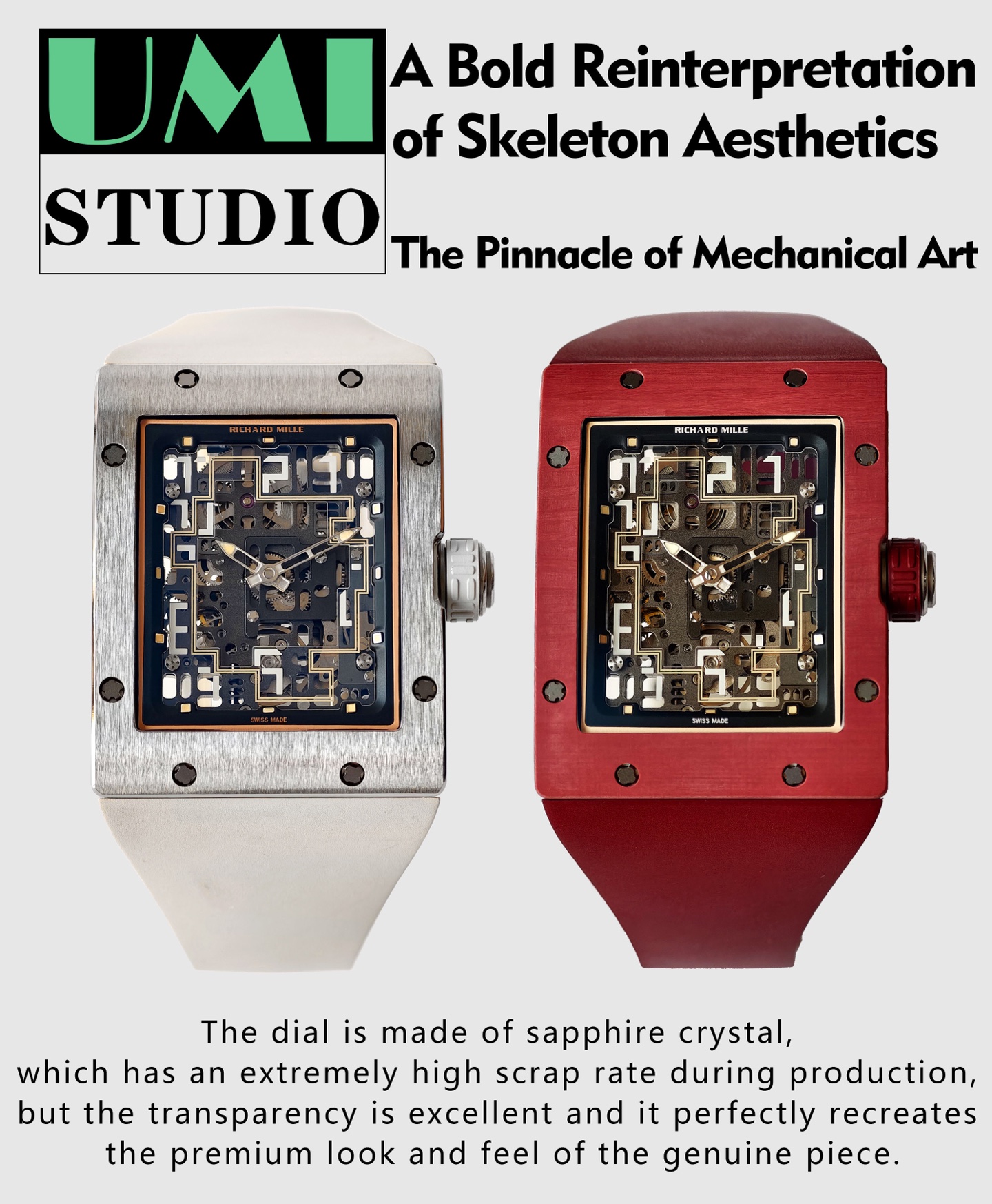 UMI Factory 2026 zirve armağanı | Richard Mille RM016 nihai iterasyon versiyonu görkemle karşınızda ✨ — 2. fotoğraf