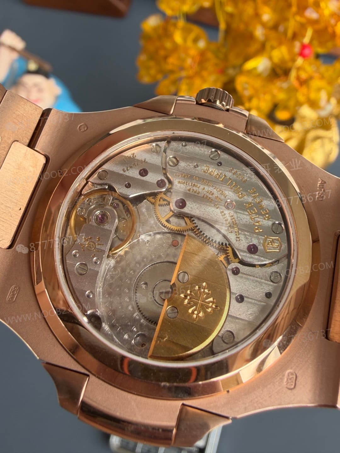 UMI Factory Patek Philippe Nautilus 5712 rose altın, 195 gram ağırlıklı versiyonun kalitesi nasıl? — 15. fotoğraf