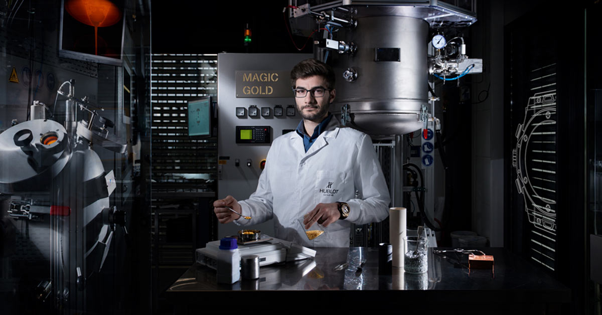 hublot magic altın manufacture metalurgist