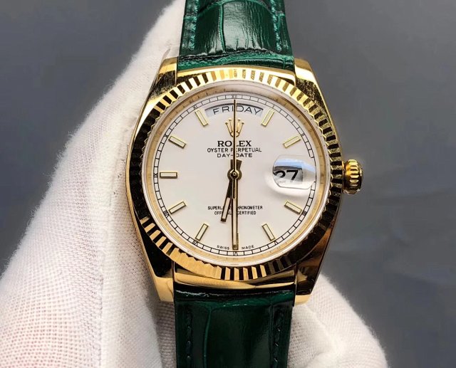 V3 Edition Replika Rolex Day-Date 118135/118138/118139, Clone ETA 2836-2 904L Paslanmaz Çelik Kasa — 16. fotoğraf