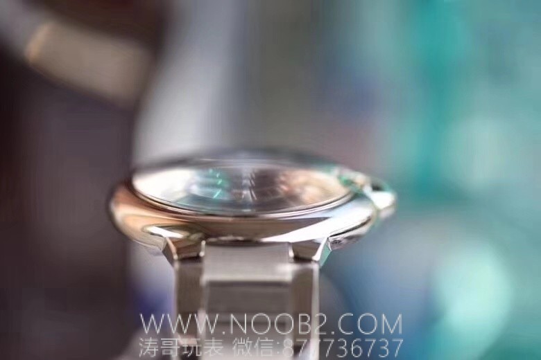 V6 Factory Cartier Ballon Bleu büyük boy 42 mm mavi kadran Seagull 2824 mekanizmalı replika mekanik saat incelemesi — 9. fotoğraf