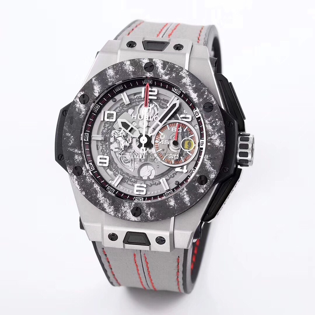 V6 Factory Hublot Big Bang Ferrari Titanium F4 Serisi, Kralların Tacı 401 Fotoğraf İncelemesi — 1. fotoğraf