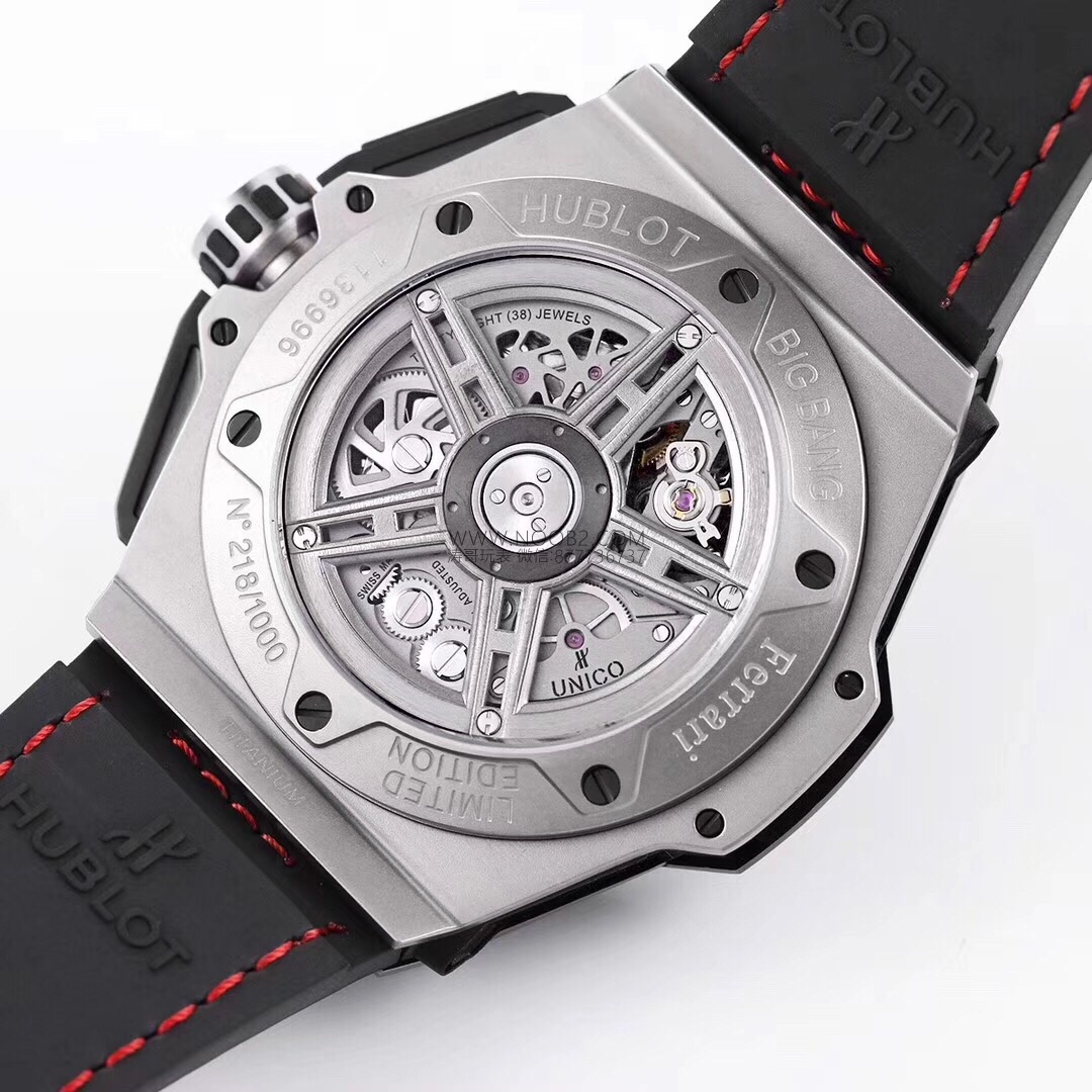 V6 Factory Hublot Big Bang Ferrari Titanium F4 Serisi, Kralların Tacı 401 Fotoğraf İncelemesi — 7. fotoğraf