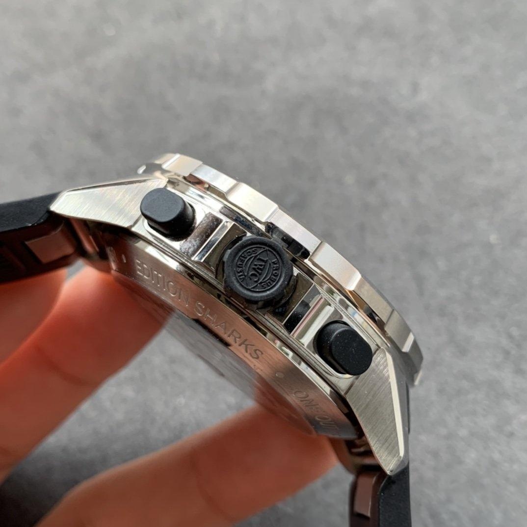 V6 Factory IWC Aquatimer "Shark" Özel Versiyon 44 mm Kısa İnceleme — 6. fotoğraf