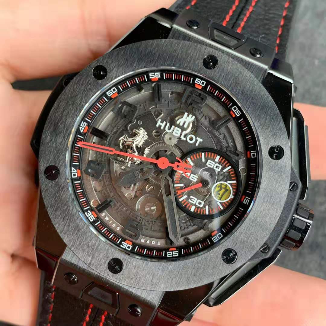 V6 Factory Replika Hublot Big Bang Ferrari F11 Seramik Saat – Bileğinizde Yarış Tutkusu — 2. fotoğraf