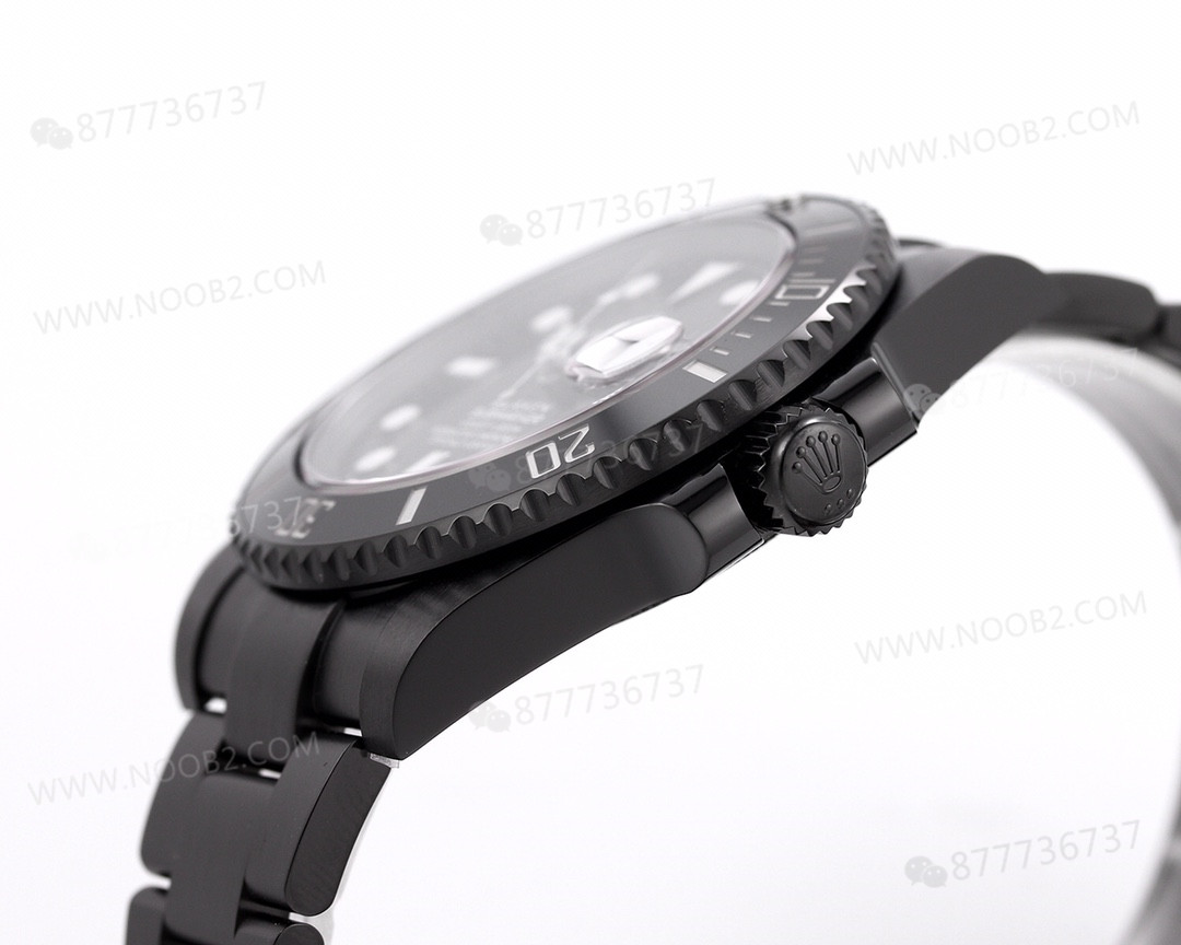 V6 Factory Rolex BLAKEN Karanlık Gece Siyah Submariner 116610LN Siyahlaştırma Modifikasyonu — 6. fotoğraf