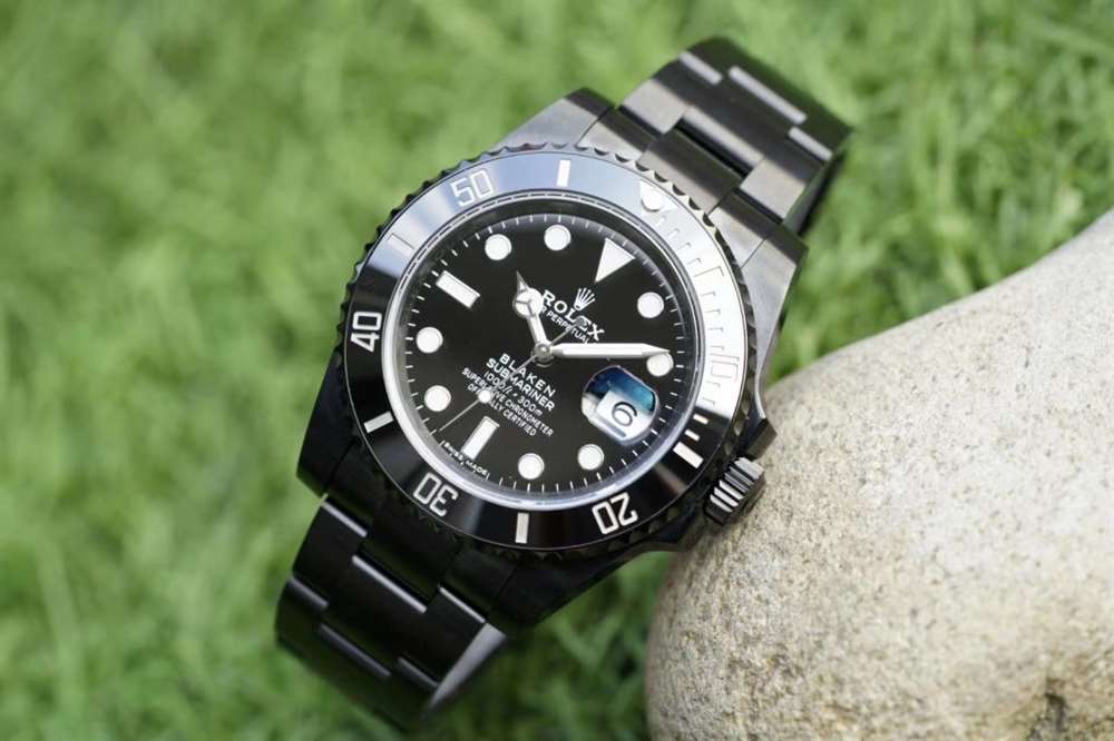V6 Factory Rolex Submariner «Karanlık Gece Özel Versiyonu» — DLC modifiyeli Black Submariner incelemesi — 3. fotoğraf