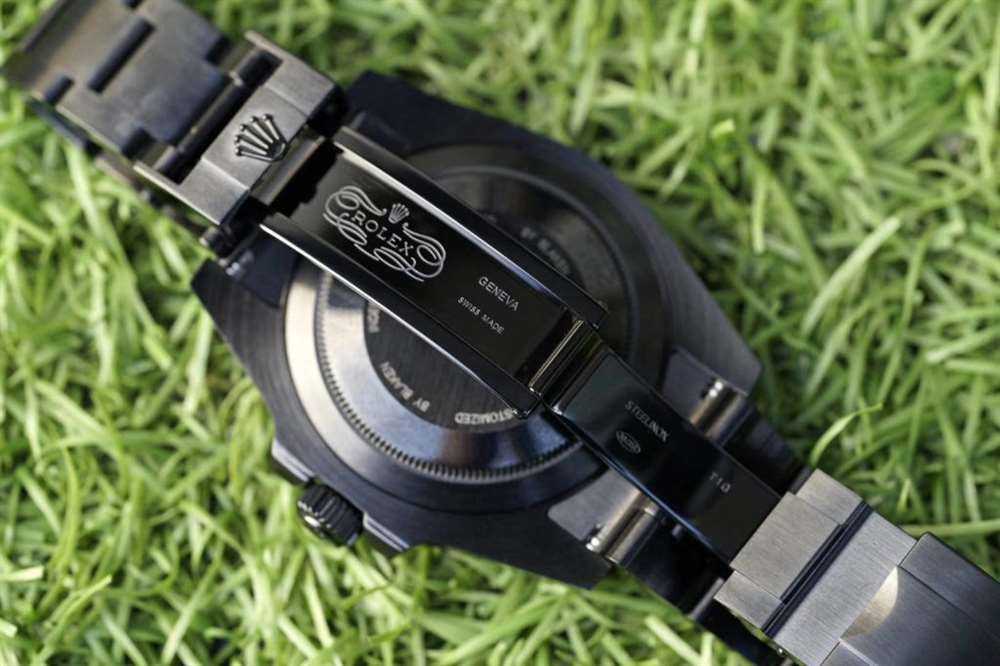 V6 Factory Rolex Submariner «Karanlık Gece Özel Versiyonu» — DLC modifiyeli Black Submariner incelemesi — 4. fotoğraf