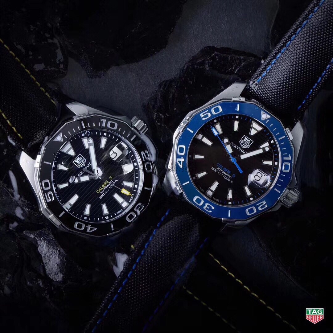 V6 Factory TAG Heuer Aquaracer 300 metre WAY201 replika saat detaylı incelemesi — 7. fotoğraf