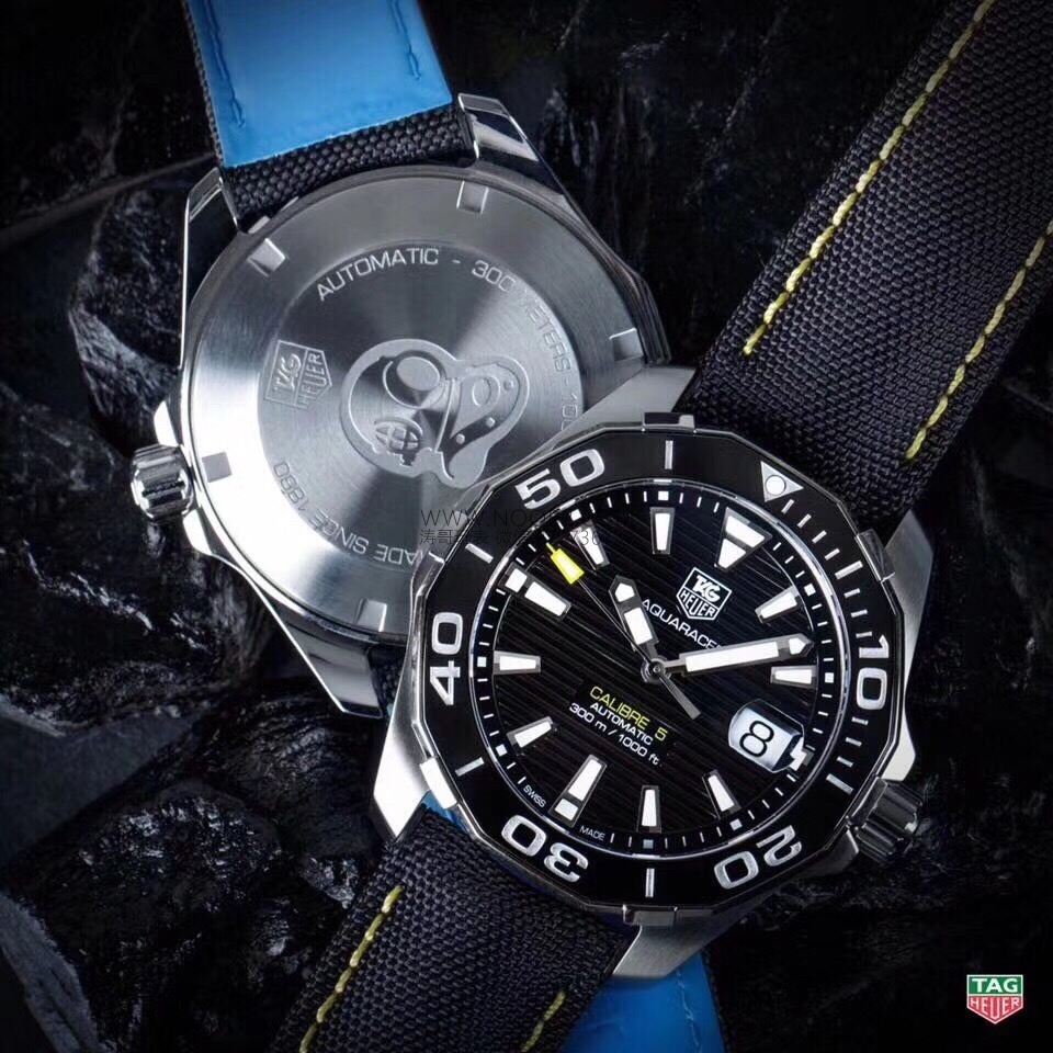 V6 Factory TAG Heuer Aquaracer 300 metre WAY201 replika saat detaylı incelemesi — 9. fotoğraf