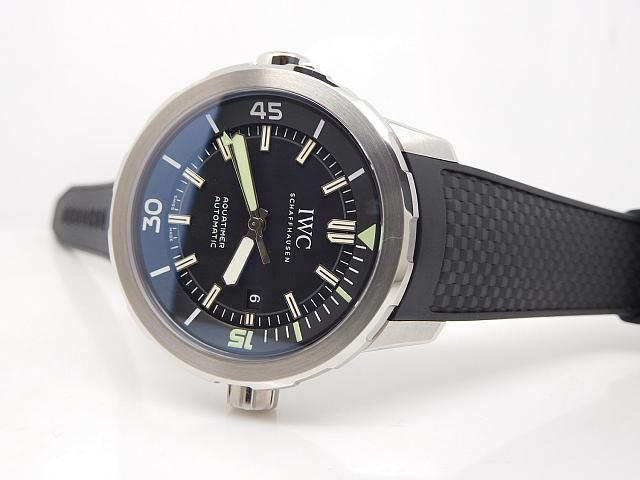 IWC AquaTimer 2000 Siyah Kadran