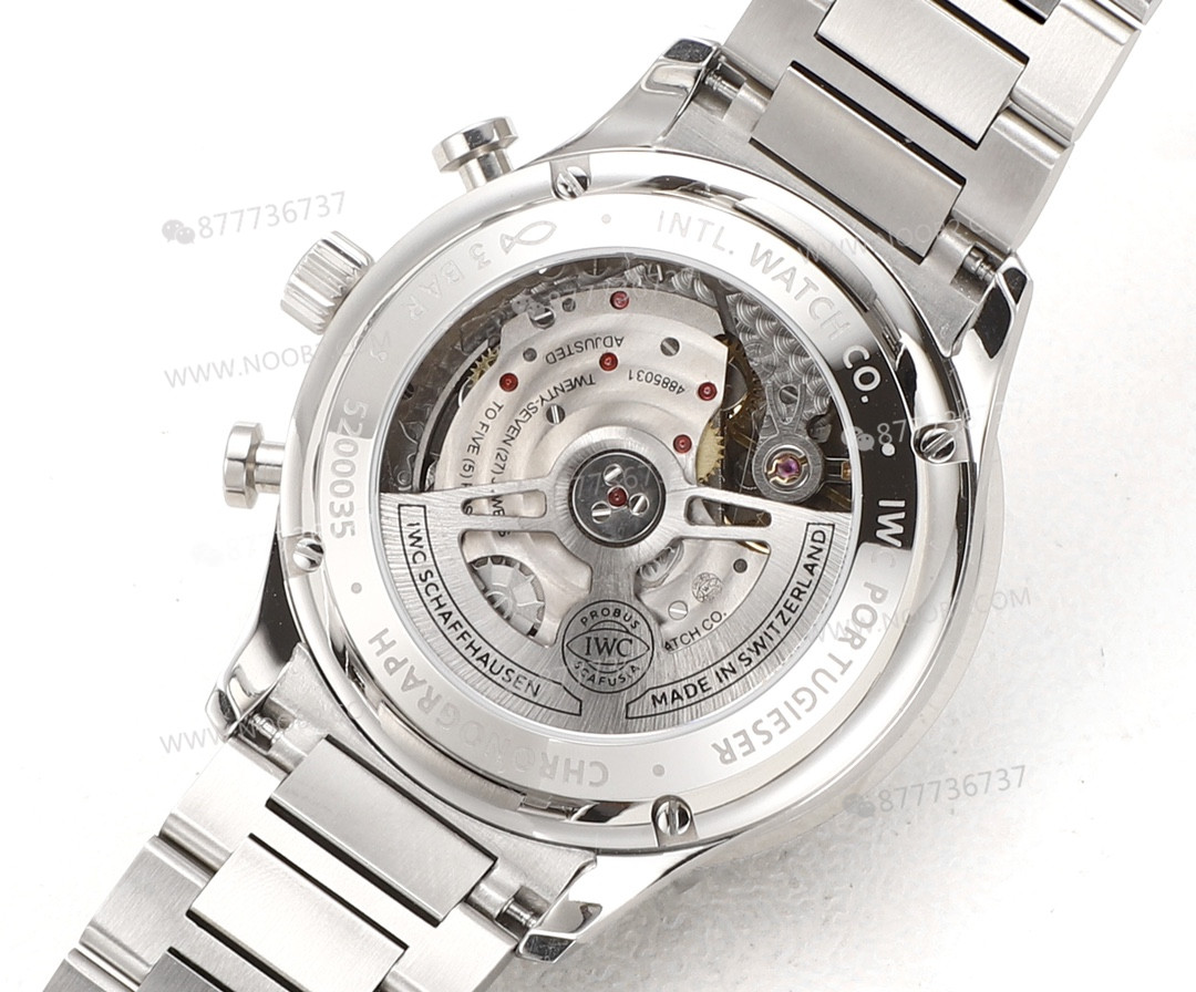 V6S Factory IWC Portugieser Kronograf IW371617 çelik bilezik modelinin kalitesi nasıl? — 6. fotoğraf