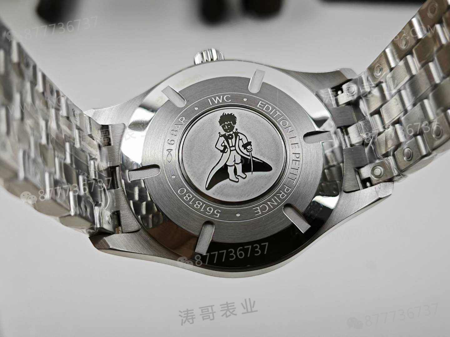 V7 Factory IWC Mark XVIII Le Petit Prince çelik bilezik modeli bir bakışta belli oluyor mu? — 7. fotoğraf