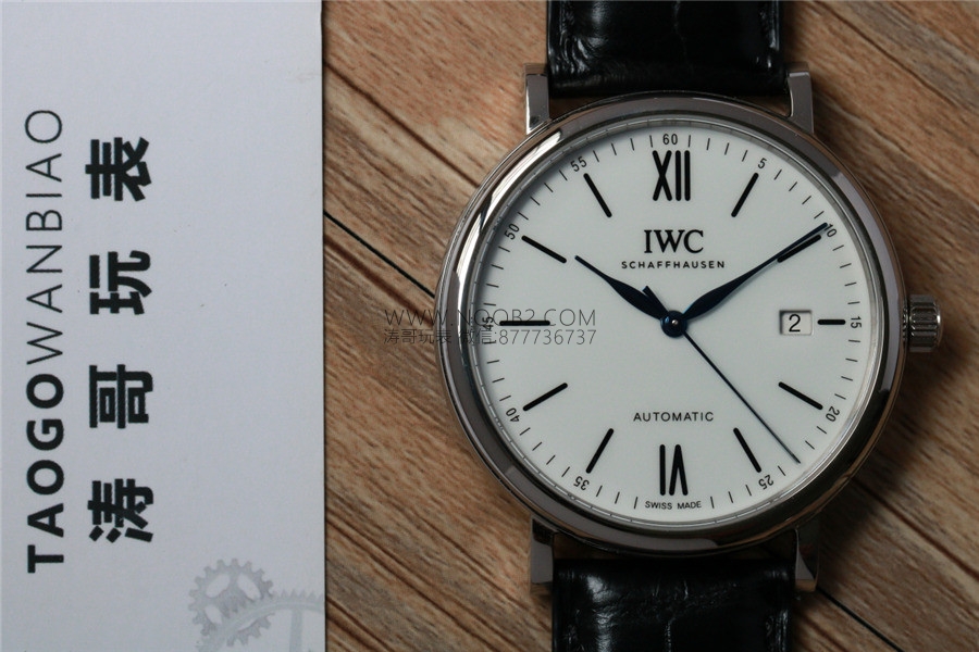 V7 Factory IWC Portofino 150. Yıl Orijinal İsviçre ETA2892 Mekanizmalı Replika Saat İncelemesi — 2. fotoğraf