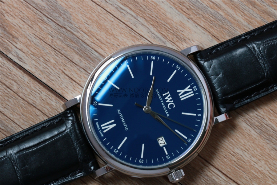 V7 Factory IWC Portofino 150. Yıl Orijinal İsviçre ETA2892 Mekanizmalı Replika Saat İncelemesi — 22. fotoğraf