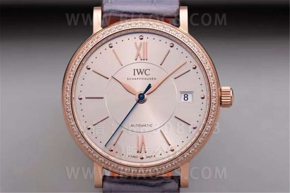 V7 Factory IWC Portofino 37 mm kadın kol saati orijinal karşılaştırma incelemesi — 10. fotoğraf