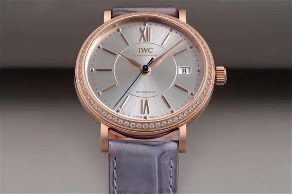 V7 Factory IWC Portofino 37 mm kadın kol saati orijinal karşılaştırma incelemesi — 12. fotoğraf