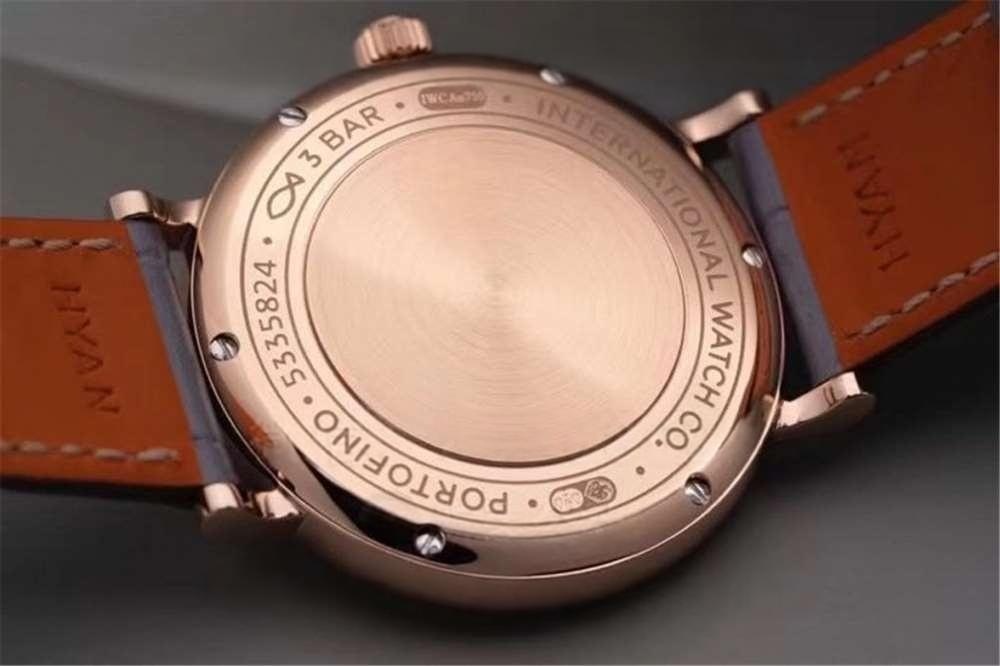 V7 Factory IWC Portofino 37 mm kadın kol saati orijinal karşılaştırma incelemesi — 17. fotoğraf
