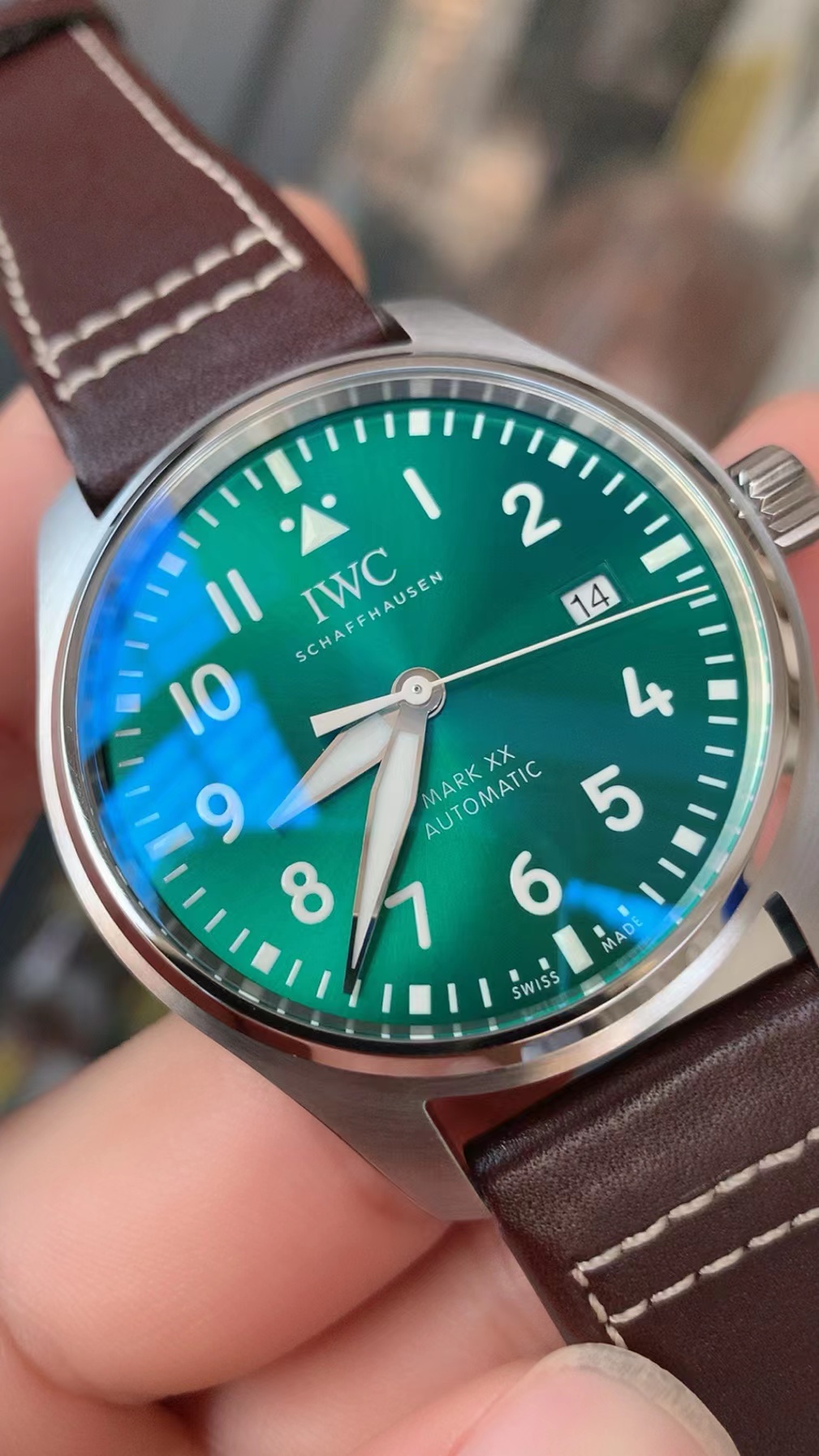 Replika IWC Mark XX Yeşil