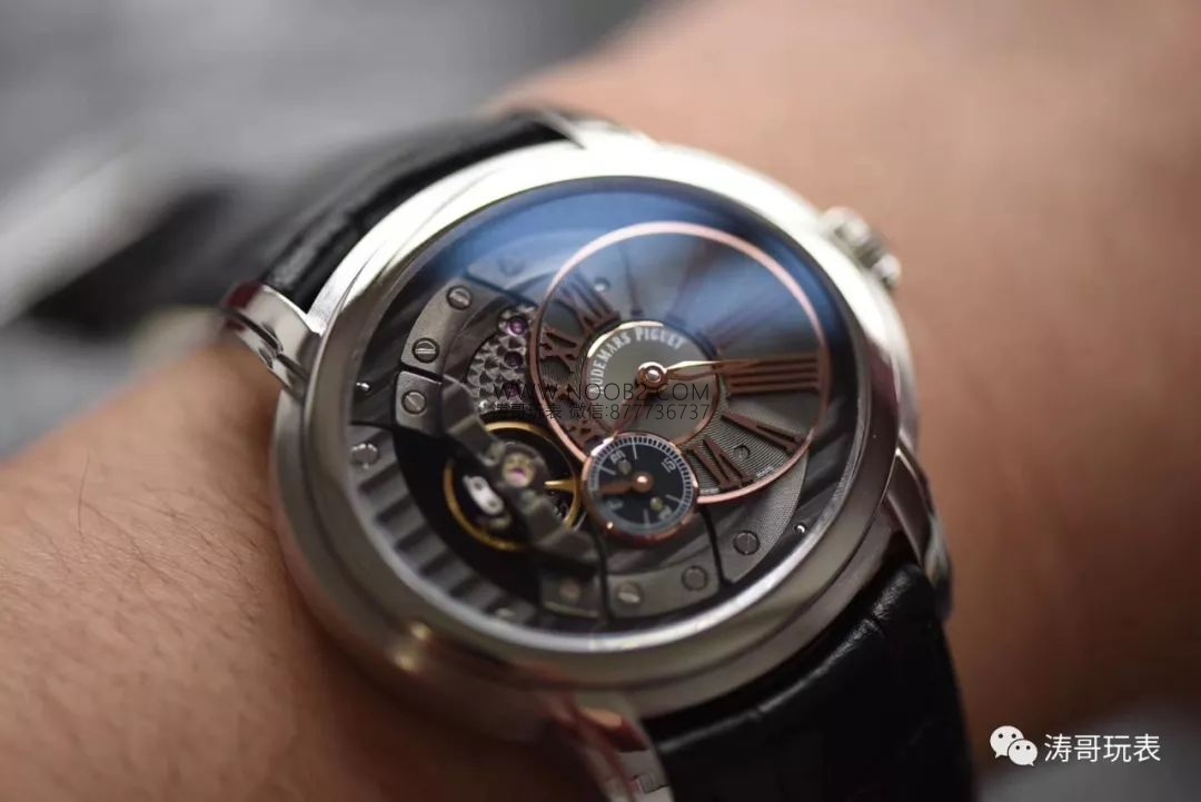 V9 Factory Audemars Piguet Millenary 15350ST replika erkek saati gerçek-replika karşılaştırması ve incelemesi: Yeni sürümde neler geliştirildi? — 3. fotoğraf