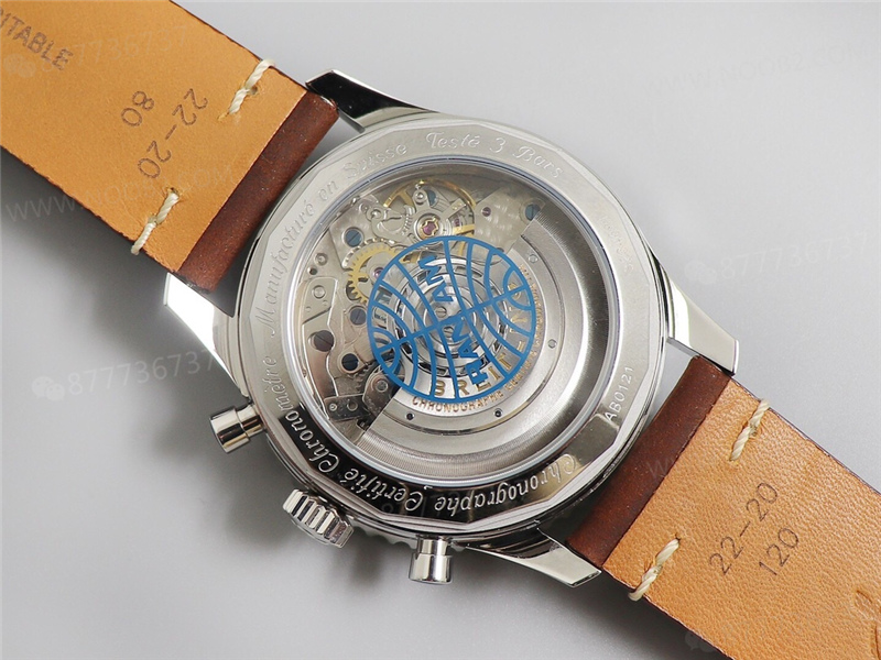 V9 Factory Breitling Navitimer B01 Mavi Kadran Pan Am — 9. fotoğraf