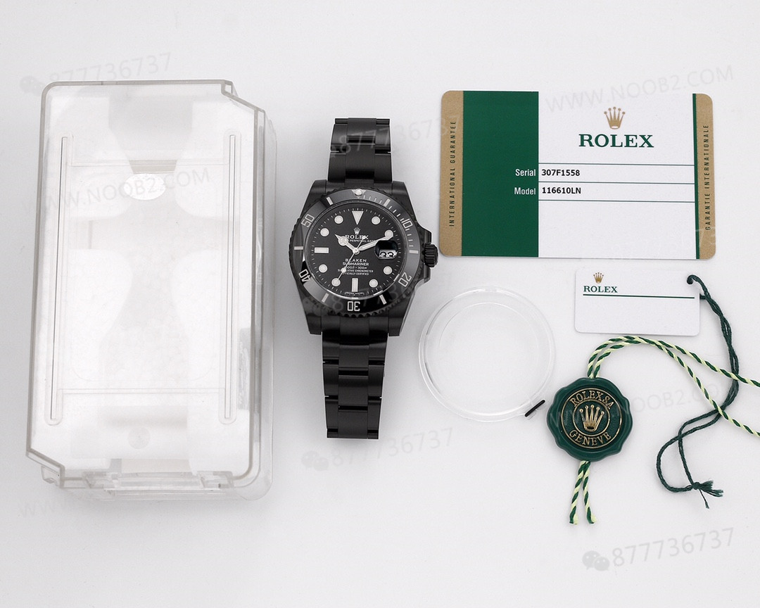 V9 Factory modifiyeli Rolex yeşil su hayaleti blacken saat: karartma etkisi nasıl? — 12. fotoğraf