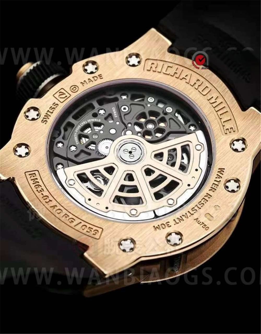 V9 Factory Richard Mille RM63-01 Dizzy Hands Detaylı İnceleme — 13. fotoğraf