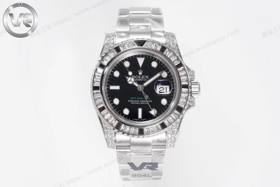 VR Factory Rolex GMT-Master II serisi 116759 SANR-74769 Bril saat incelemesi — 1. fotoğraf
