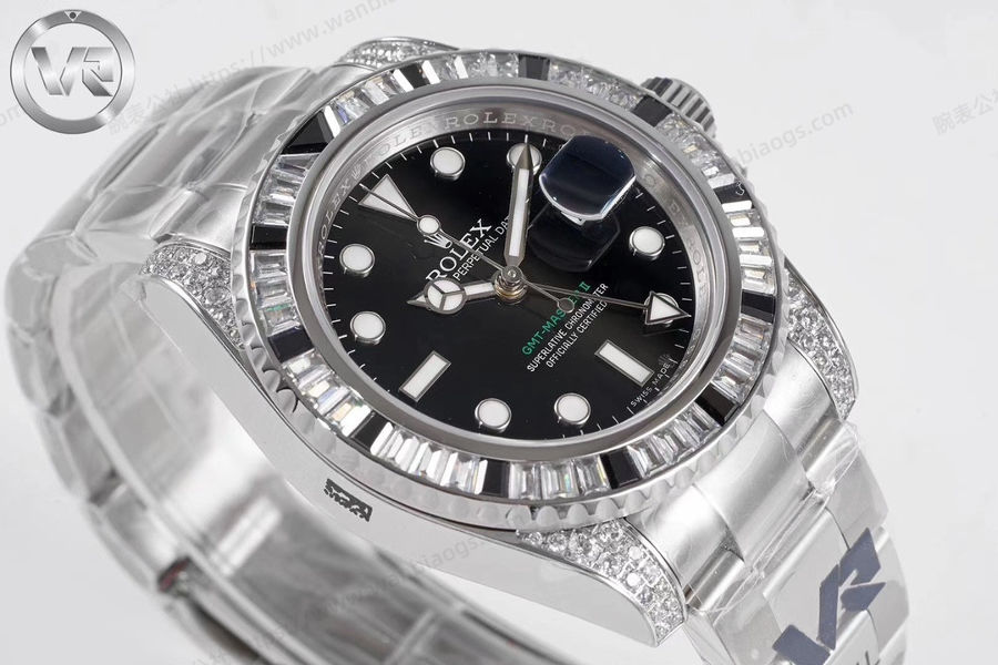 VR Factory Rolex GMT-Master II serisi 116759 SANR-74769 Bril saat incelemesi — 2. fotoğraf