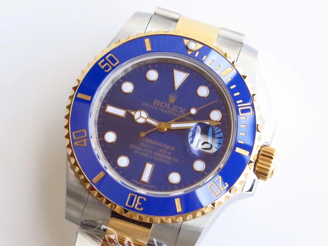 İki Renk Rolex Submariner 116613 Replika