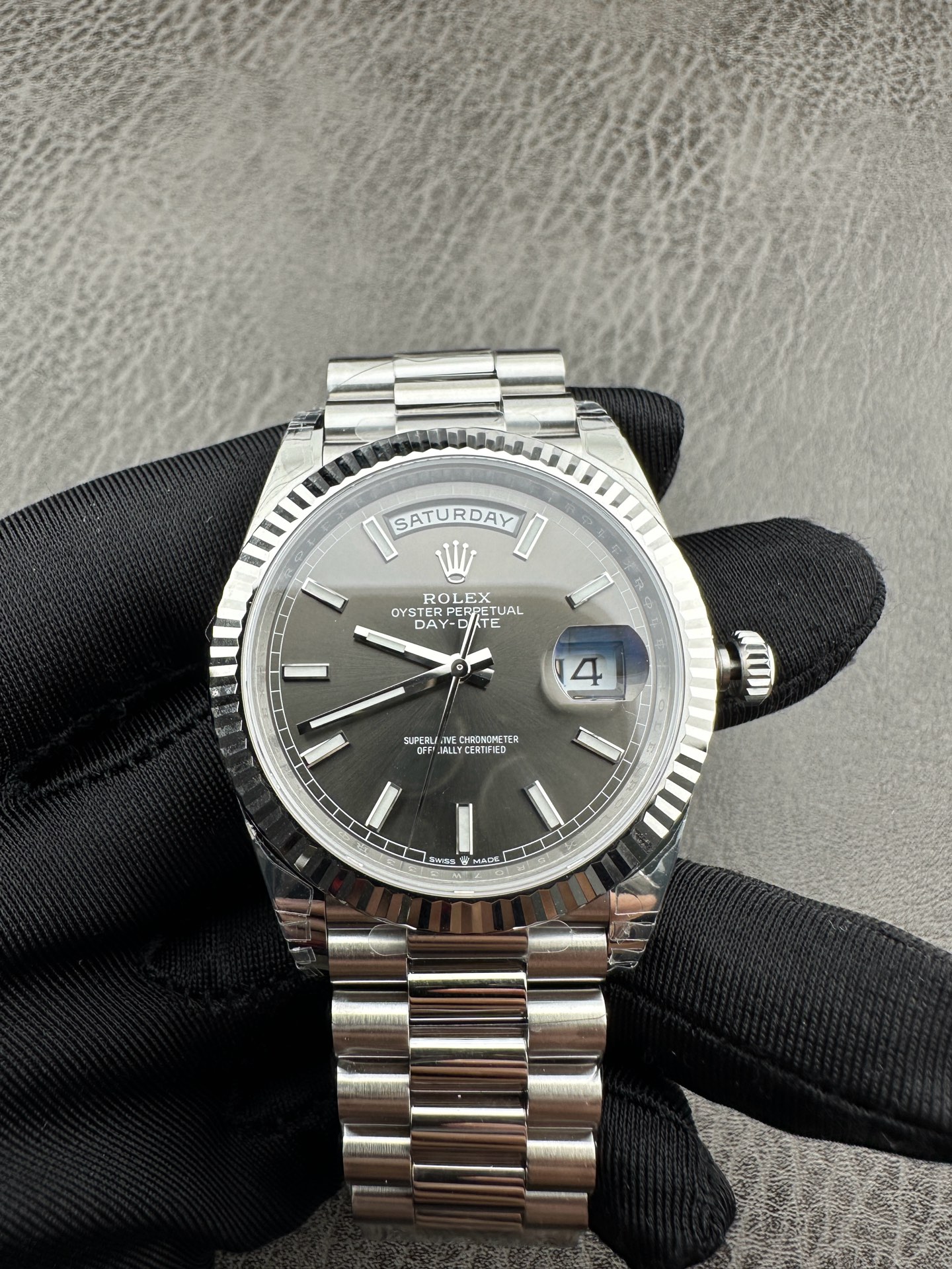 VS Factory 2025 amiral gemisi çalışması | Rolex Day-Date replika zirve sürümü, sınıfının üstünde sert bir güç — 33. fotoğraf