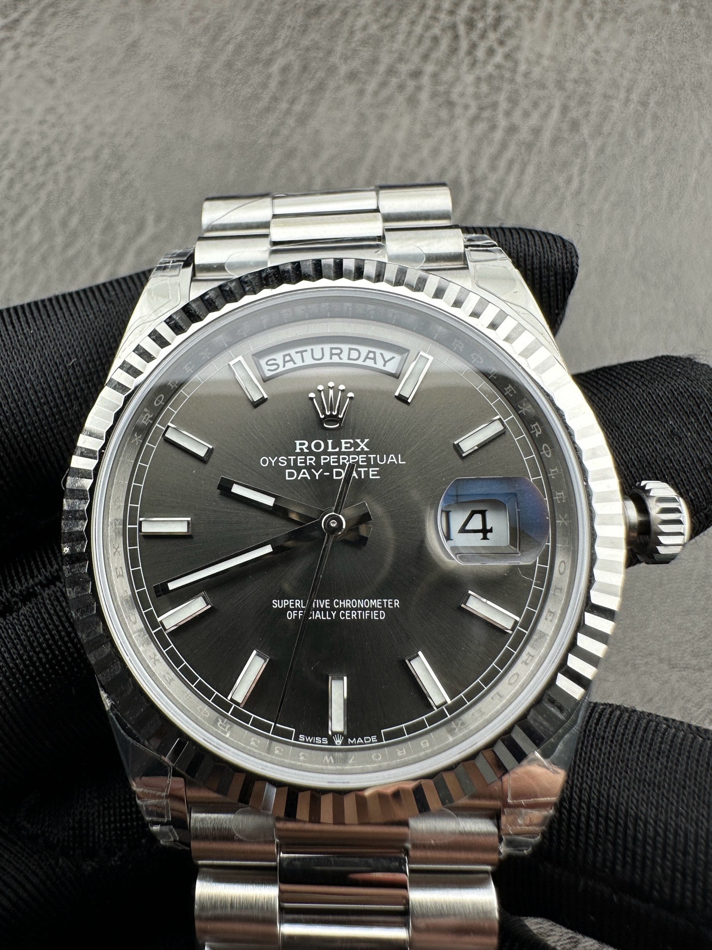 VS Factory 2025 amiral gemisi çalışması | Rolex Day-Date replika zirve sürümü, sınıfının üstünde sert bir güç — 34. fotoğraf