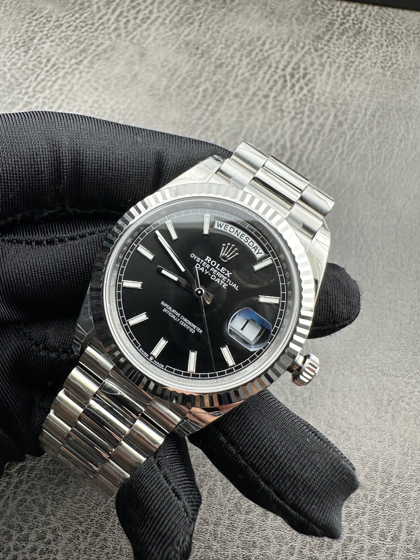 VS Factory 2025 öne çıkan öneri: Ağırlık dengeli Rolex Day-Date, replika zirvesi bir üst seviyede! — 2. fotoğraf
