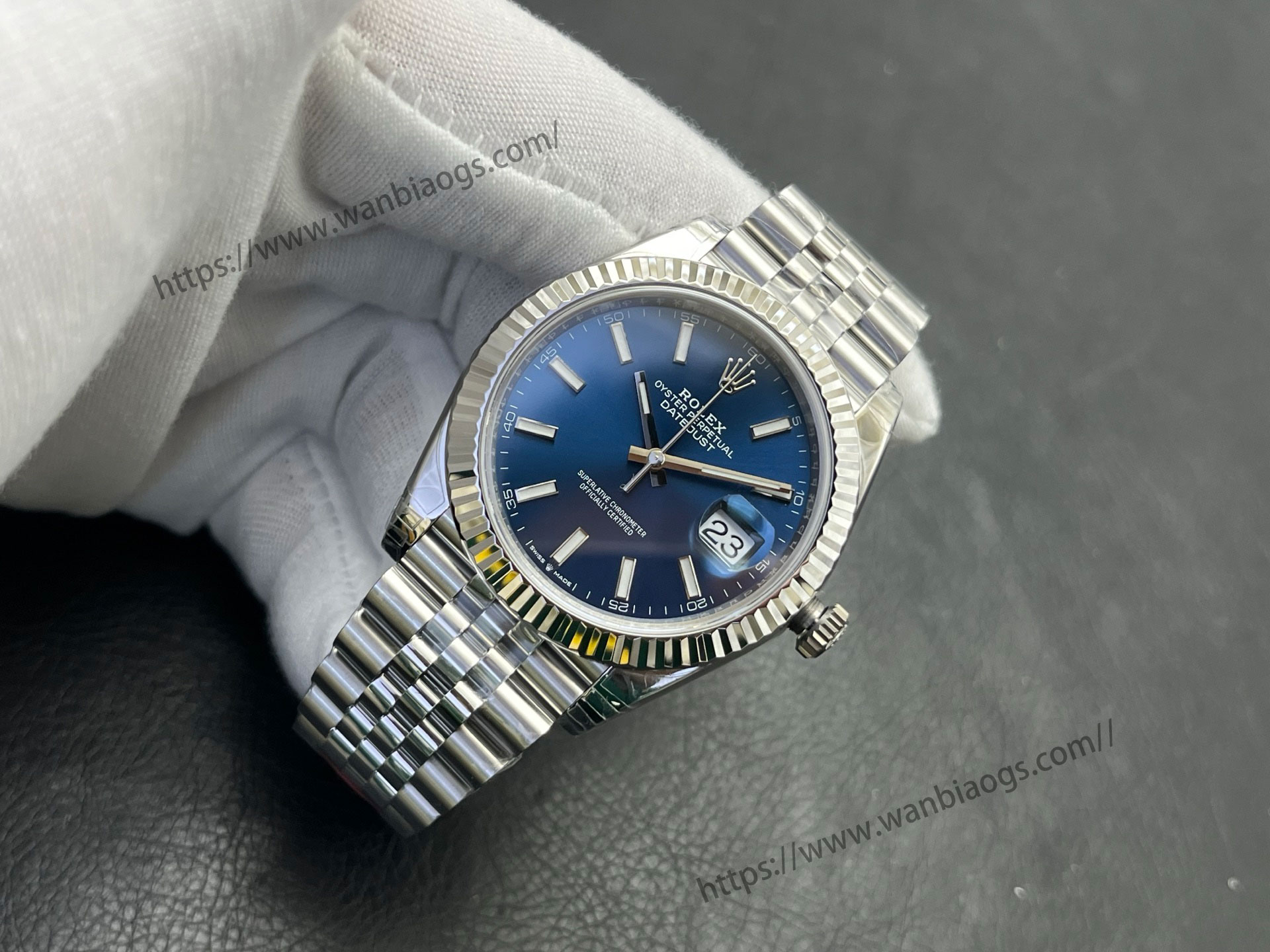 VS Factory 2025 usta işçiliğiyle: Rolex Datejust 41 MM serisi profesyonel seviye replika saat — 1. fotoğraf