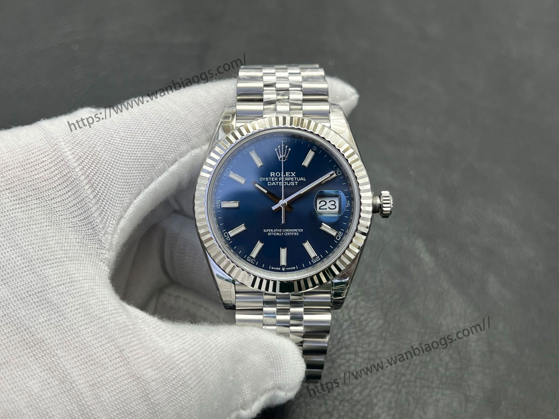 VS Factory 2025 usta işçiliğiyle: Rolex Datejust 41 MM serisi profesyonel seviye replika saat — 2. fotoğraf