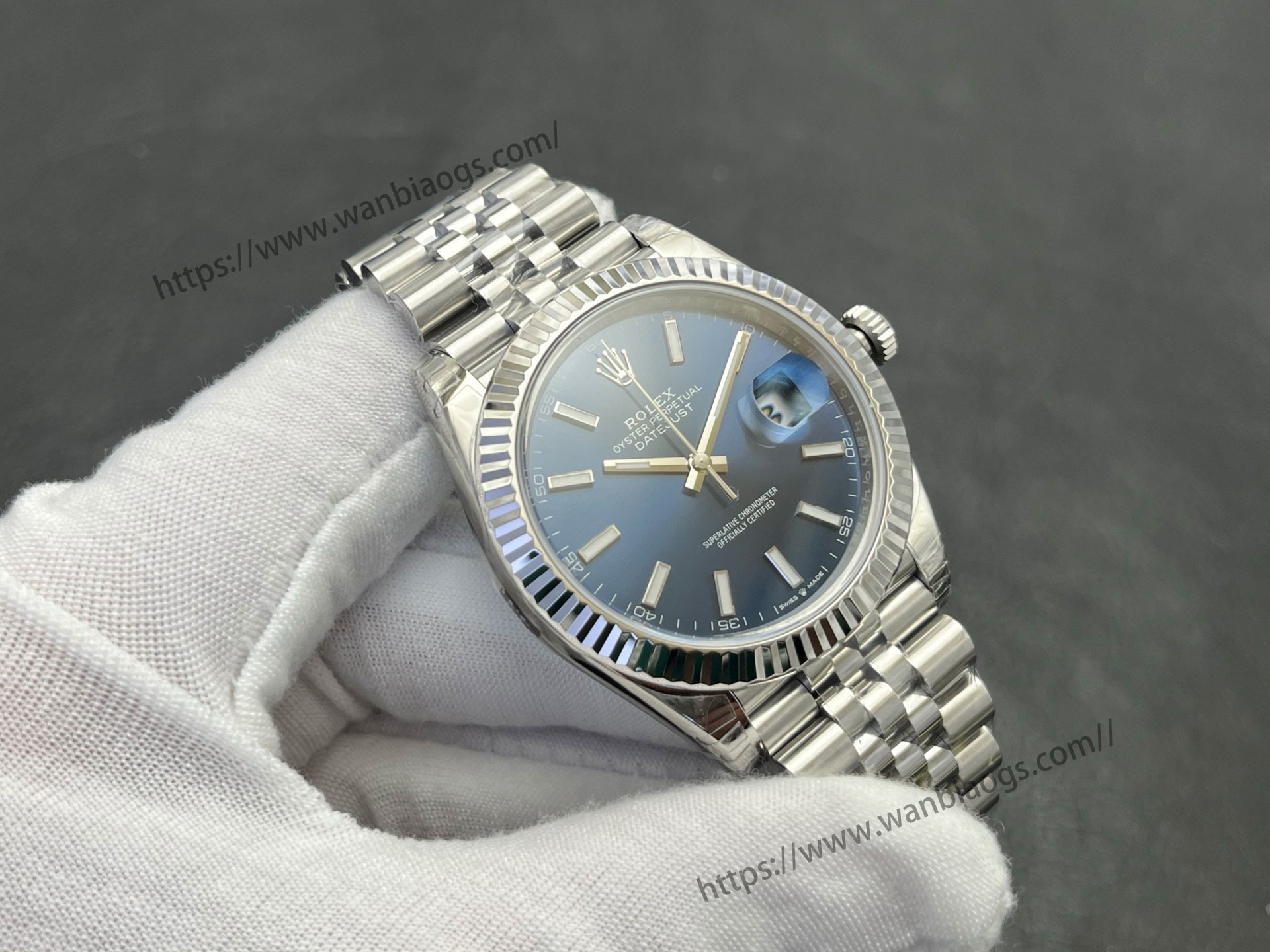VS Factory 2025 usta işçiliğiyle: Rolex Datejust 41 MM serisi profesyonel seviye replika saat — 4. fotoğraf