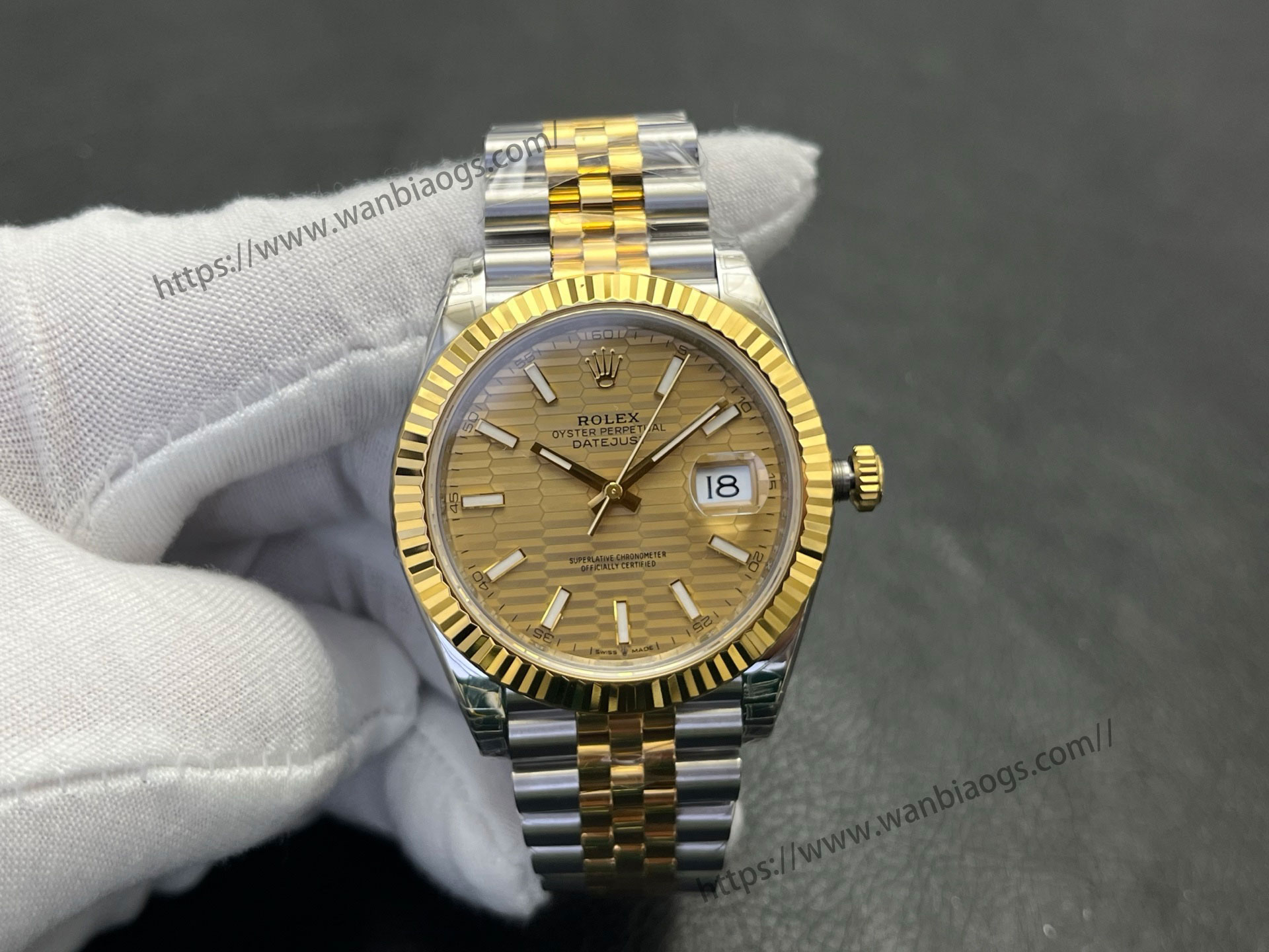 VS Factory 2025 usta işçiliğiyle: Rolex Datejust 41 MM serisi profesyonel seviye replika saat — 103. fotoğraf