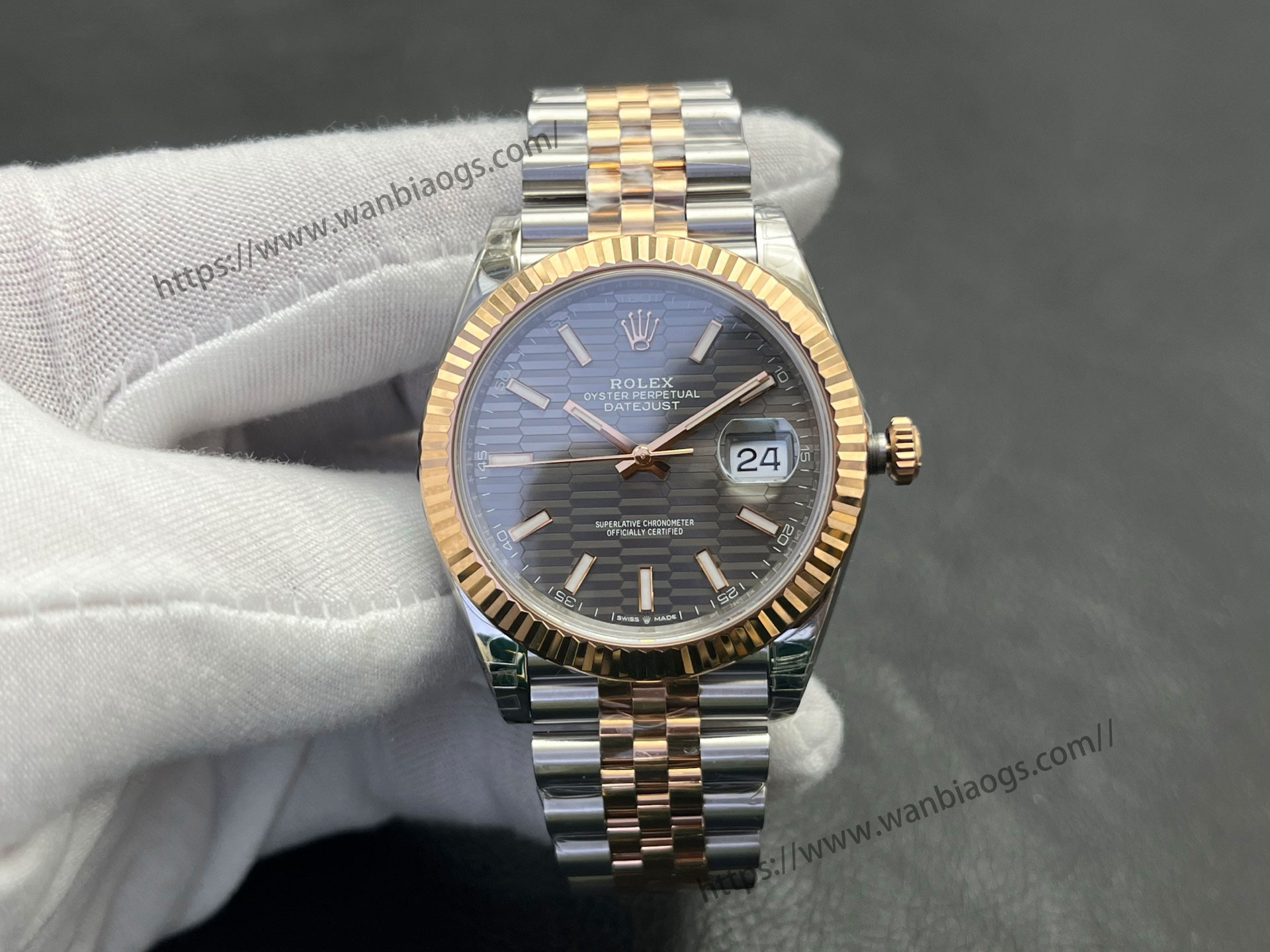 VS Factory 2025 usta işçiliğiyle: Rolex Datejust 41 MM serisi profesyonel seviye replika saat — 109. fotoğraf
