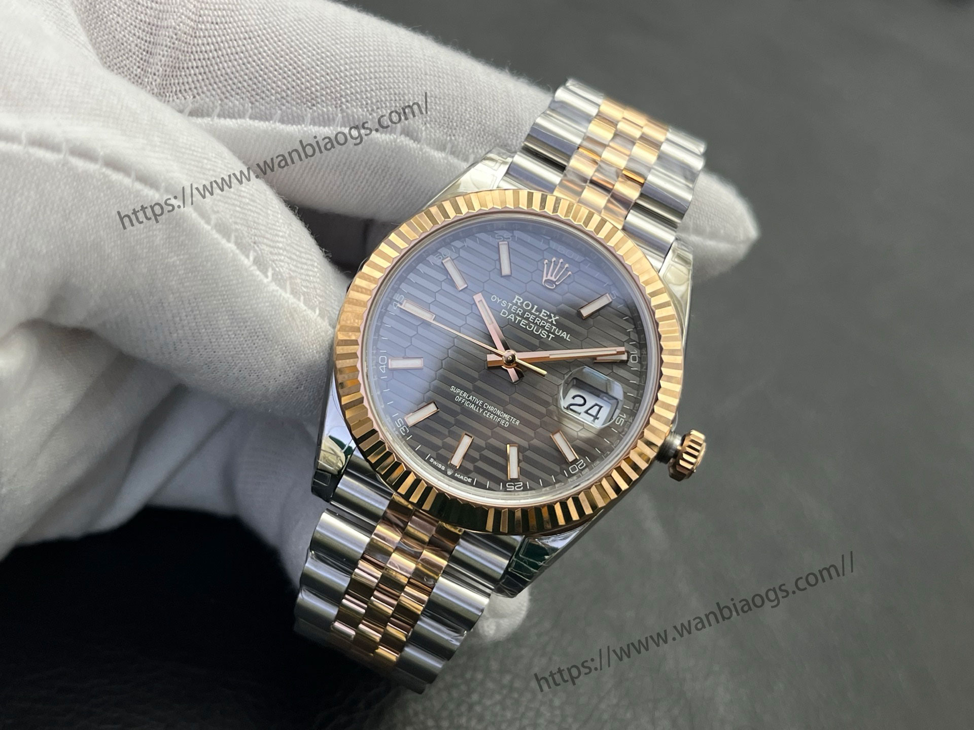 VS Factory 2025 usta işçiliğiyle: Rolex Datejust 41 MM serisi profesyonel seviye replika saat — 110. fotoğraf