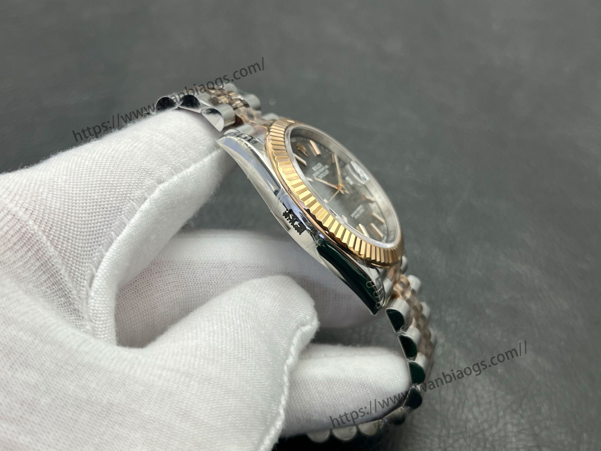 VS Factory 2025 usta işçiliğiyle: Rolex Datejust 41 MM serisi profesyonel seviye replika saat — 113. fotoğraf