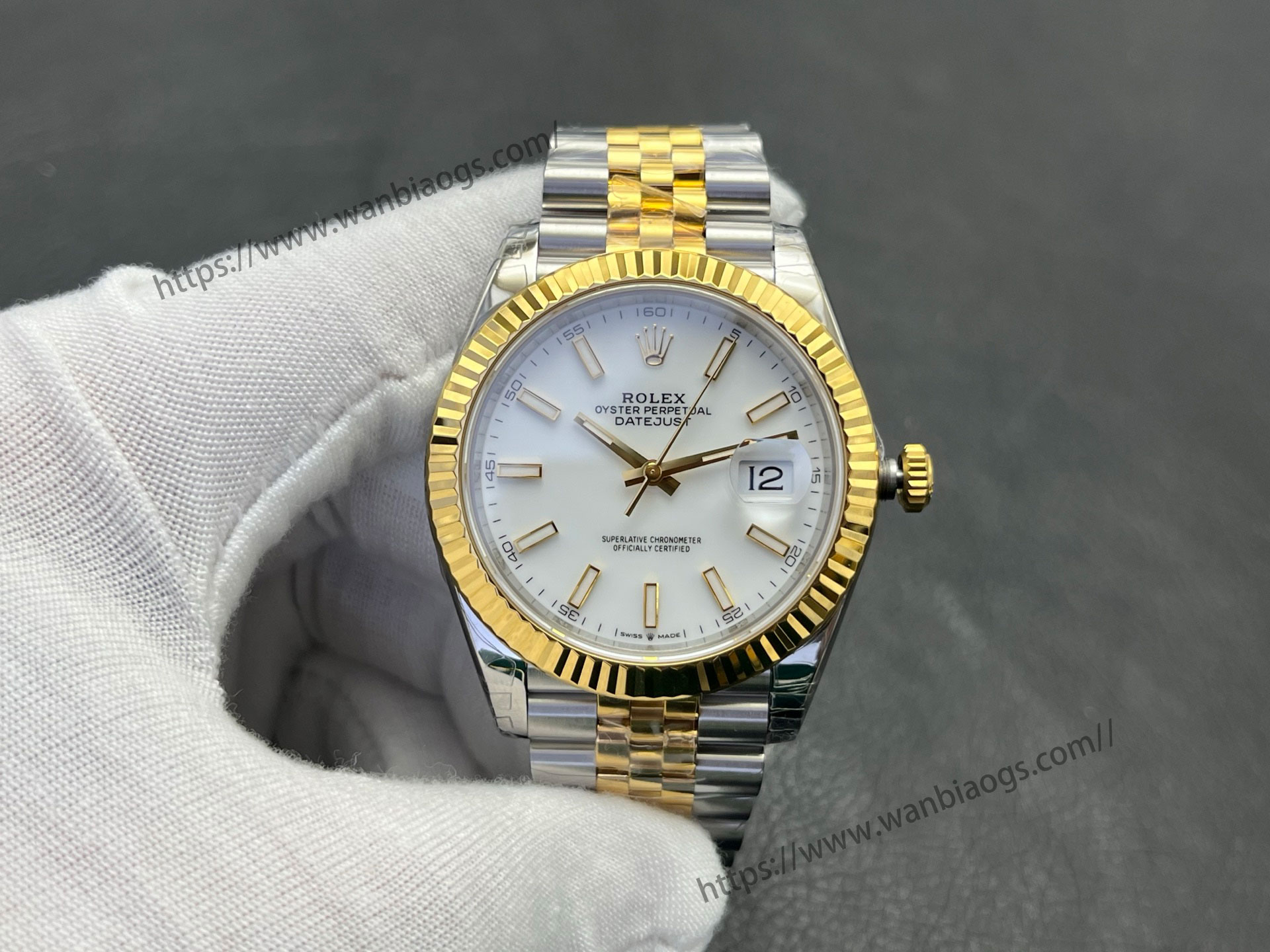 VS Factory 2025 usta işçiliğiyle: Rolex Datejust 41 MM serisi profesyonel seviye replika saat — 117. fotoğraf