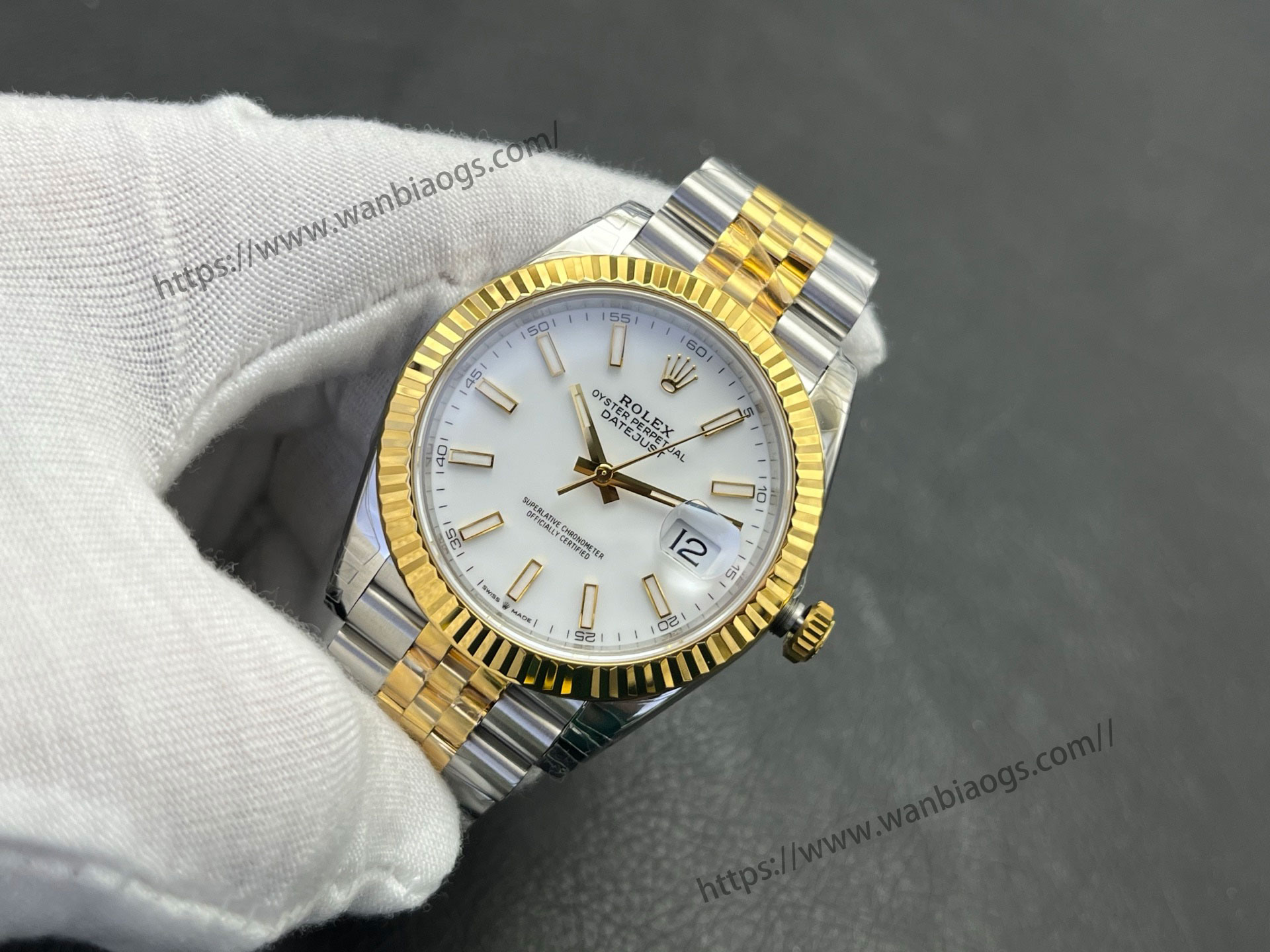 VS Factory 2025 usta işçiliğiyle: Rolex Datejust 41 MM serisi profesyonel seviye replika saat — 120. fotoğraf