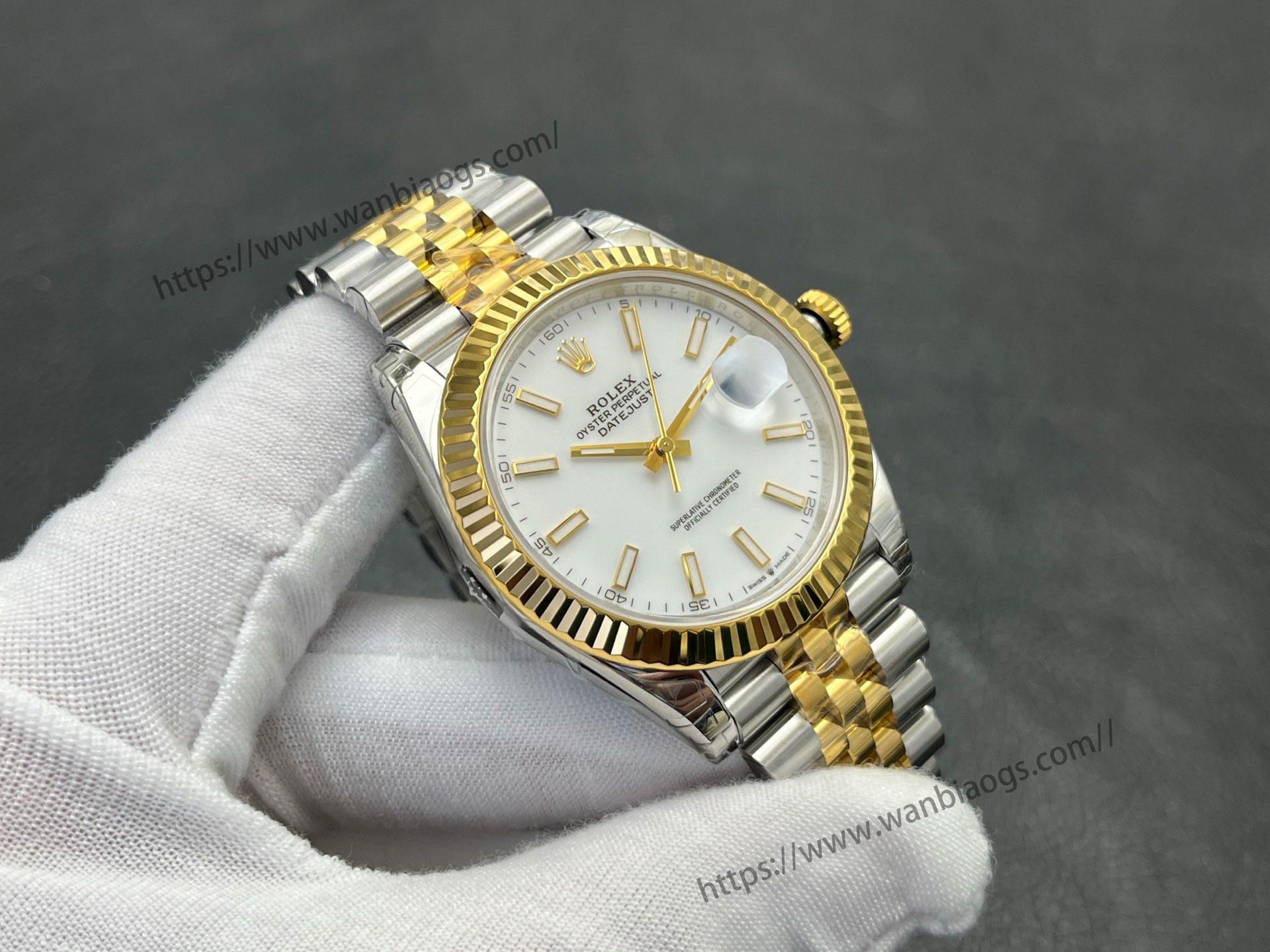 VS Factory 2025 usta işçiliğiyle: Rolex Datejust 41 MM serisi profesyonel seviye replika saat — 121. fotoğraf