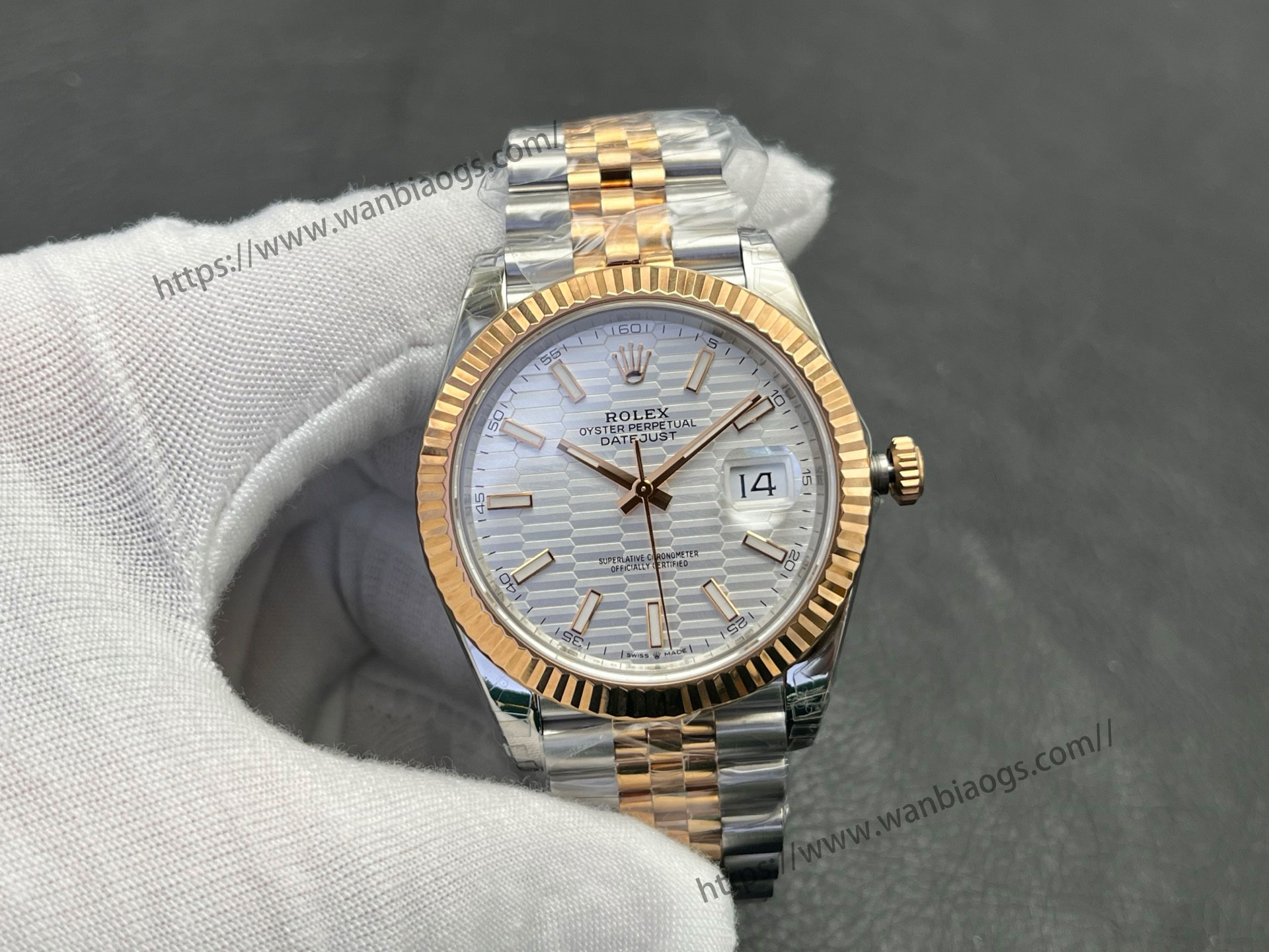 VS Factory 2025 usta işçiliğiyle: Rolex Datejust 41 MM serisi profesyonel seviye replika saat — 127. fotoğraf