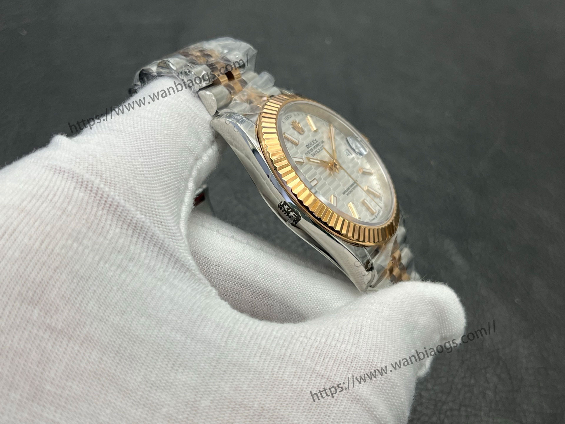 VS Factory 2025 usta işçiliğiyle: Rolex Datejust 41 MM serisi profesyonel seviye replika saat — 133. fotoğraf