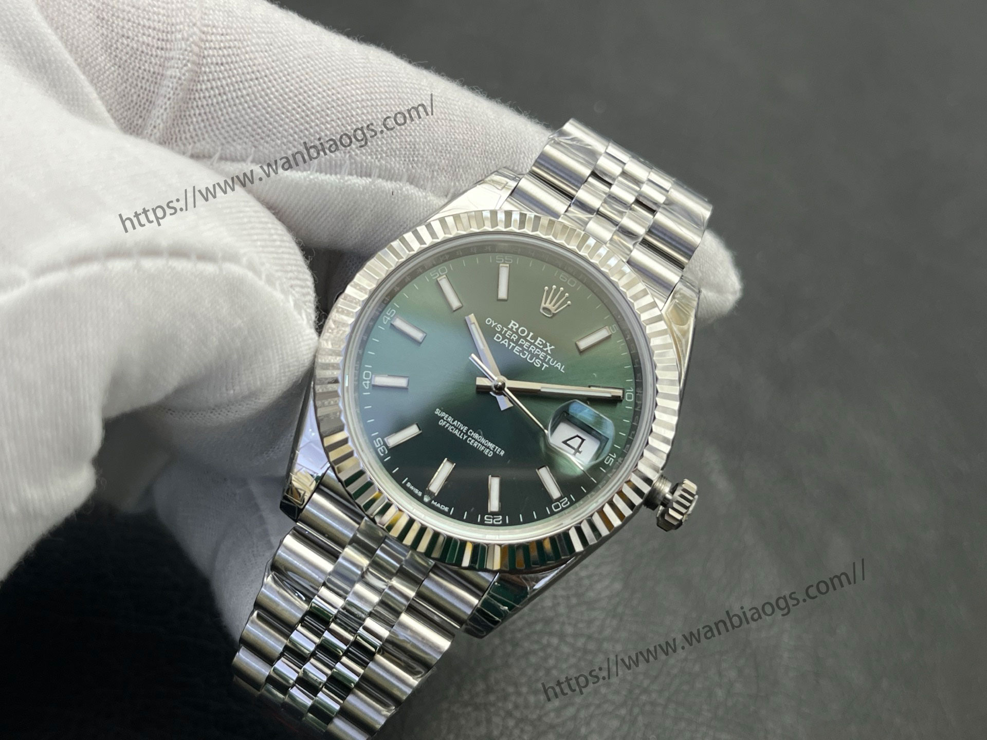 VS Factory 2025 usta işçiliğiyle: Rolex Datejust 41 MM serisi profesyonel seviye replika saat — 20. fotoğraf