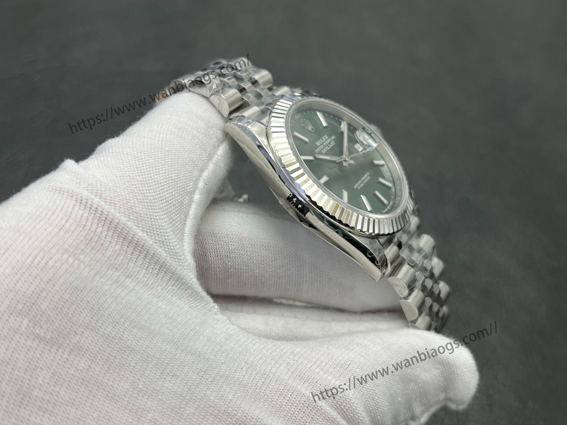 VS Factory 2025 usta işçiliğiyle: Rolex Datejust 41 MM serisi profesyonel seviye replika saat — 23. fotoğraf