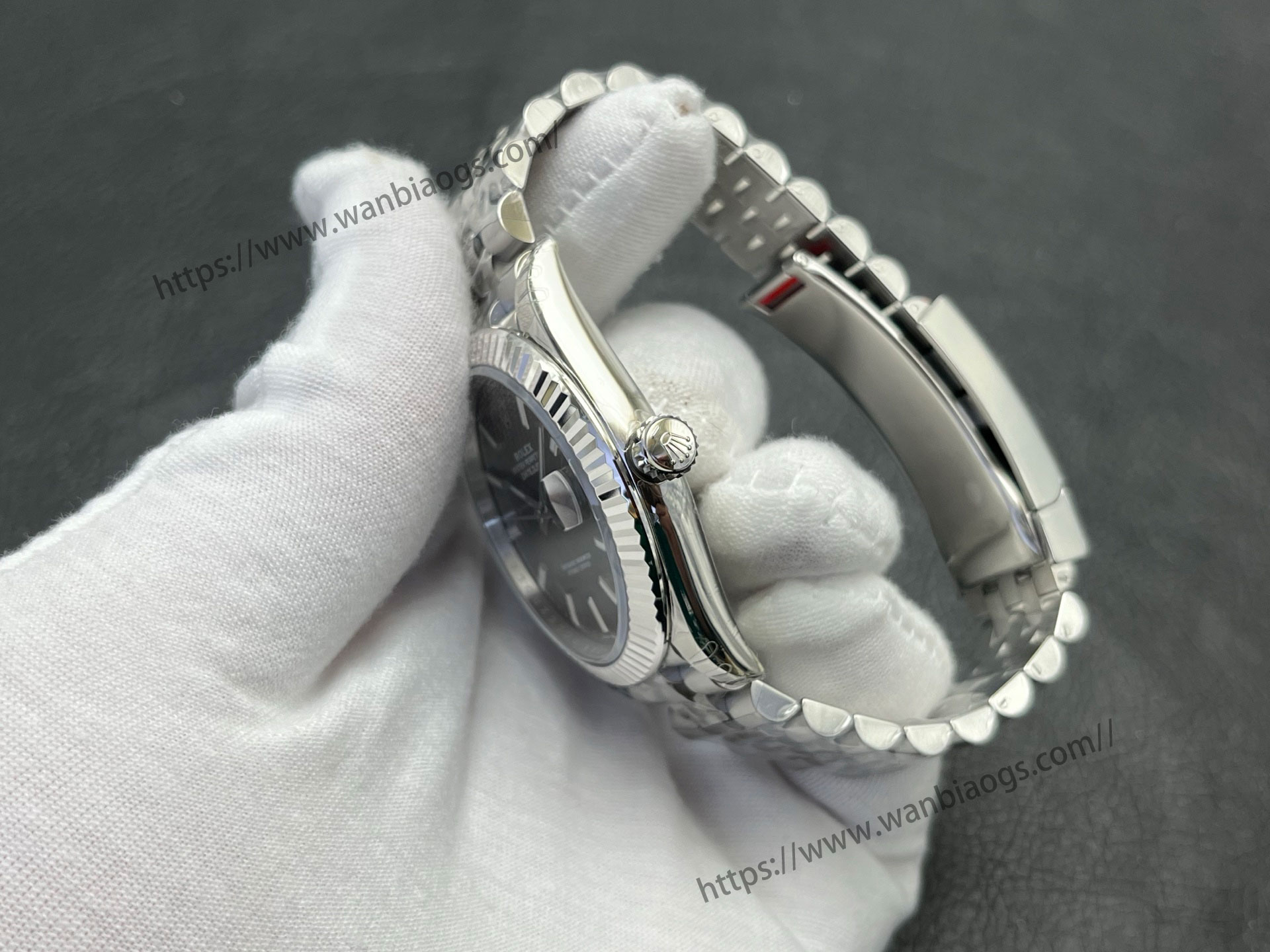VS Factory 2025 usta işçiliğiyle: Rolex Datejust 41 MM serisi profesyonel seviye replika saat — 32. fotoğraf