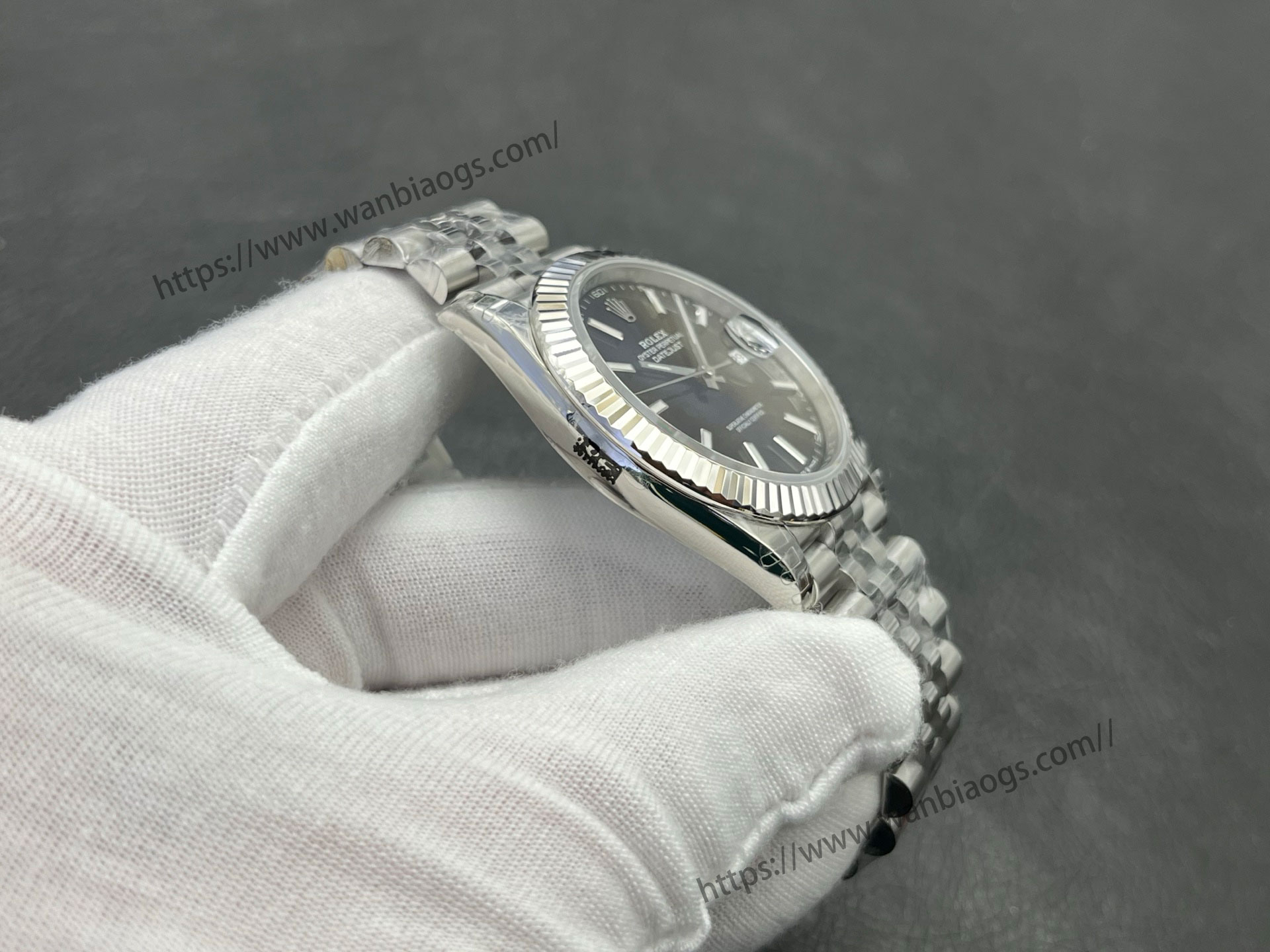 VS Factory 2025 usta işçiliğiyle: Rolex Datejust 41 MM serisi profesyonel seviye replika saat — 42. fotoğraf