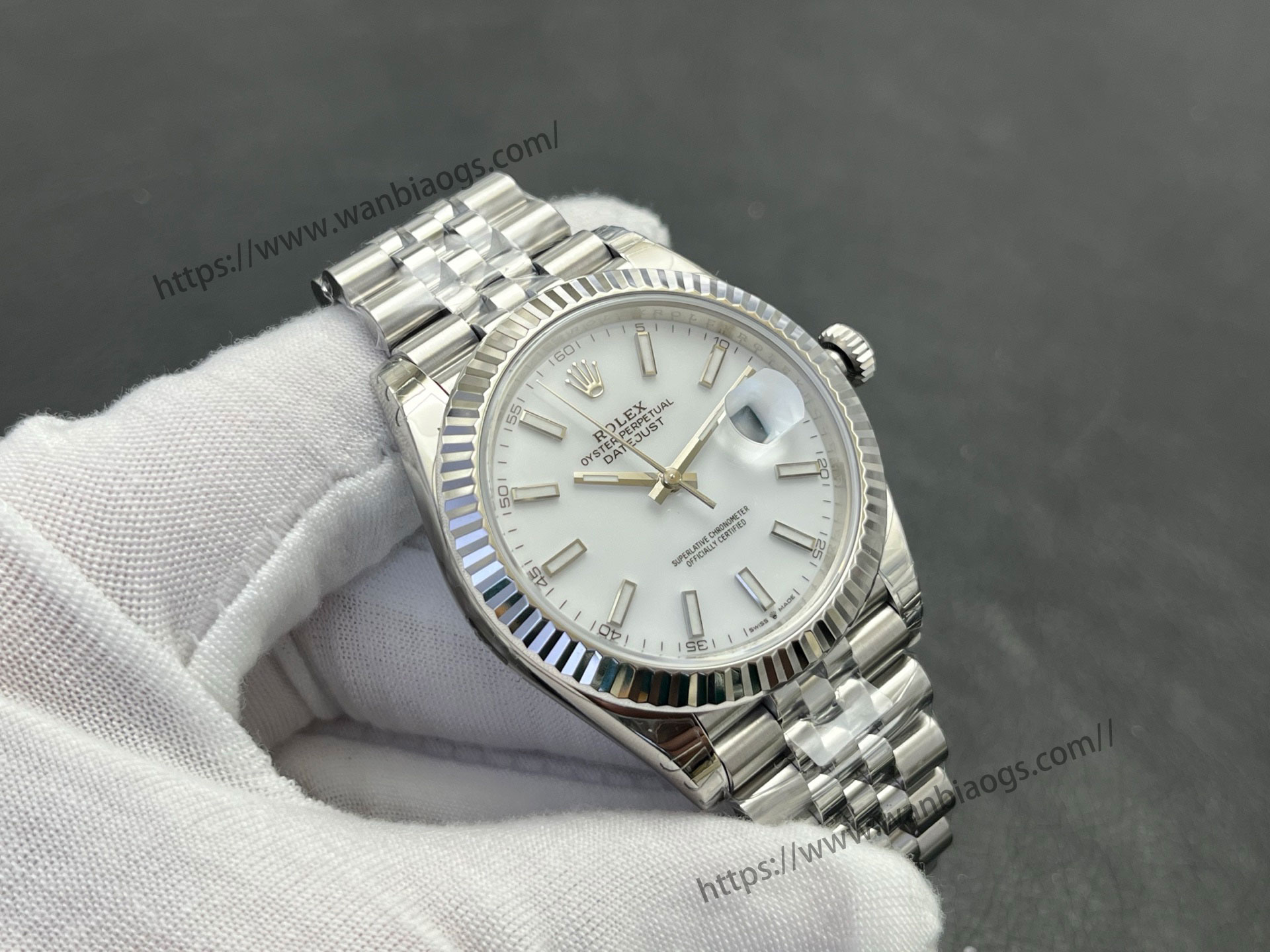VS Factory 2025 usta işçiliğiyle: Rolex Datejust 41 MM serisi profesyonel seviye replika saat — 48. fotoğraf